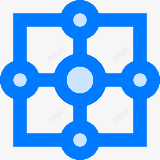 人工智能人工智能36蓝色图标svg_新图网 https://ixintu.com 人工智能 蓝色