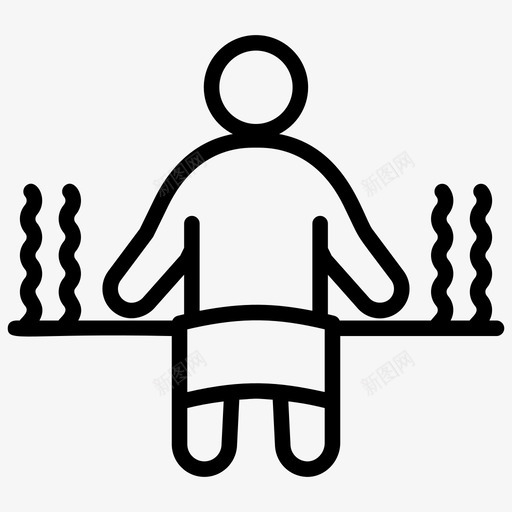 水疗桑拿服务浴室热水浴图标svg_新图网 https://ixintu.com 按摩 服务 桑拿 水浴 水疗 浴室 浴缸 热水 美容 美容院 院线