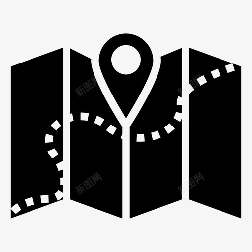 目的地地图位置位置指针图标svg_新图网 https://ixintu.com 位置 地图 定位 导航 指针 方向 标志 标志符 目的地 符号
