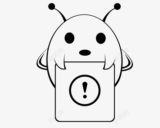 小蜜蜂(警示)2svg_新图网 https://ixintu.com 小蜜蜂(警示)2