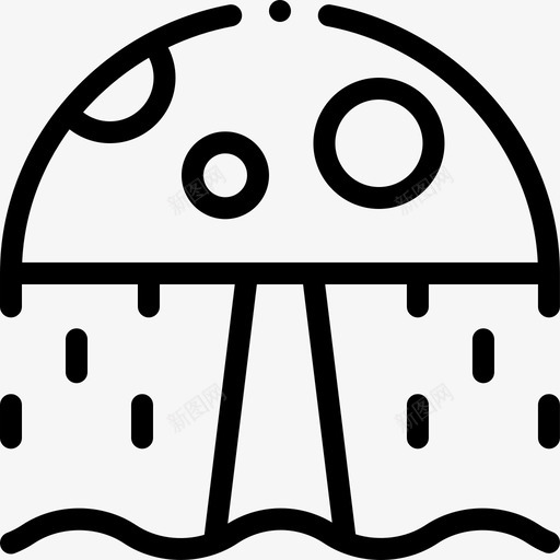 水上公园水上公园32号线性图标svg_新图网 https://ixintu.com 32号 公园 水上 线性