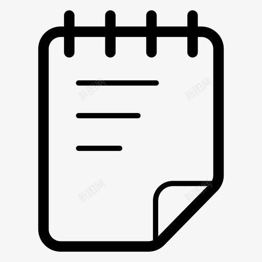 记事本日期事件图标svg_新图网 https://ixintu.com 事件 日期 计划 记事本