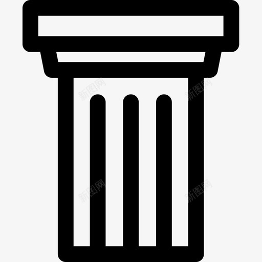 古典艺术普通艺术23线性图标svg_新图网 https://ixintu.com 古典艺术 普通艺术23 线性