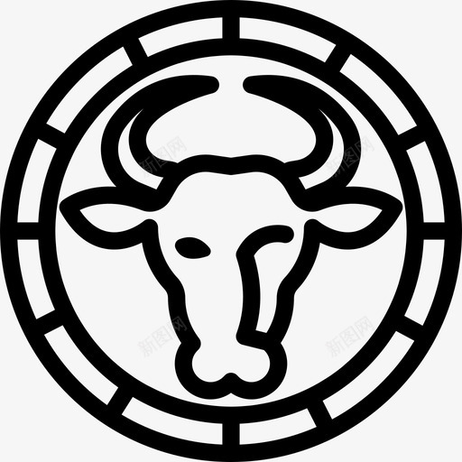 公牛神话25直系图标svg_新图网 https://ixintu.com 公牛 直系 神话