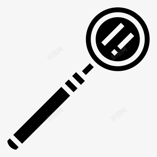 口腔镜牙科牙医图标svg_新图网 https://ixintu.com 口腔 检查 牙医 牙科 齿形