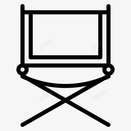导演席背景娱乐图标svg_新图网 https://ixintu.com 产业 制片 制片方电影大纲 娱乐 导演席 电影 电影制片 背景