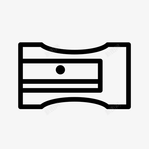 卷笔刀美术削铅笔图标svg_新图网 https://ixintu.com 卷笔刀 美术 铅笔