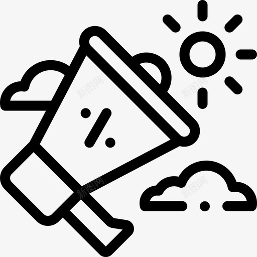 广告夏季销售12直线图标svg_新图网 https://ixintu.com 夏季 广告 直线 销售
