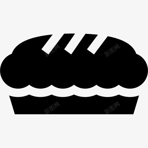 苹果派甜点糖果1填充图标svg_新图网 https://ixintu.com 填充 甜点 糖果 苹果派