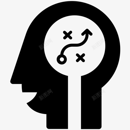 战略商业投资图标svg_新图网 https://ixintu.com 人力资源 商业 市场营销 战略 投资 领导力