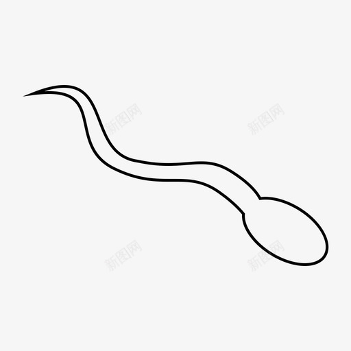精子生殖精液图标svg_新图网 https://ixintu.com 生殖 精子 精液