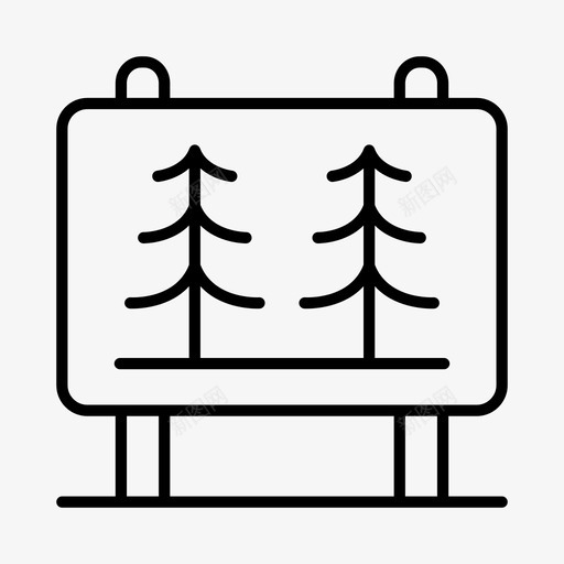 森林野营徒步旅行图标svg_新图网 https://ixintu.com 徒步旅行 户外 森林 荒野 野营
