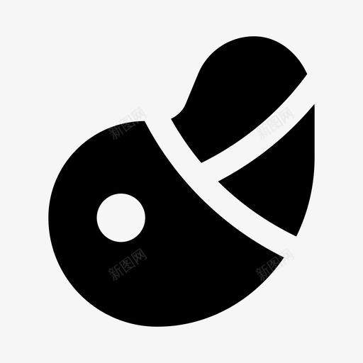 牛排牛肉食品图标svg_新图网 https://ixintu.com 固体 块肉 牛排 牛肉 肉 食品 食品和饮料3