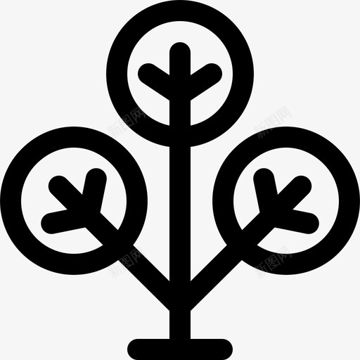 系统发育生物工程17线性图标svg_新图网 https://ixintu.com 发育 生物工程 系统 线性