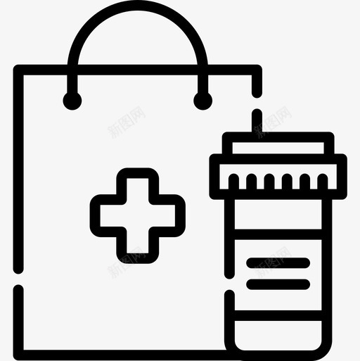 医学药学35线性图标svg_新图网 https://ixintu.com 医学 线性 药学