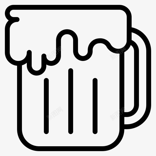 啤酒娱乐朋友图标svg_新图网 https://ixintu.com 人 啤酒 夜生活 娱乐 年轻 朋友 派对夜大纲