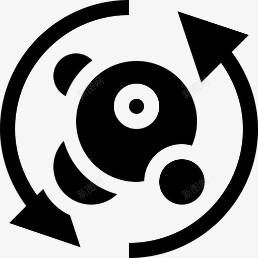 基因生物工程4填充图标svg_新图网 https://ixintu.com 基因 填充 生物工程