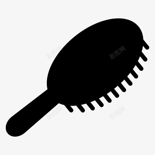 梳子美容spa图标svg_新图网 https://ixintu.com spa 梳子 美容