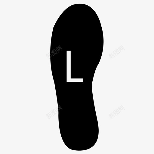 左脚svg_新图网 https://ixintu.com 左脚