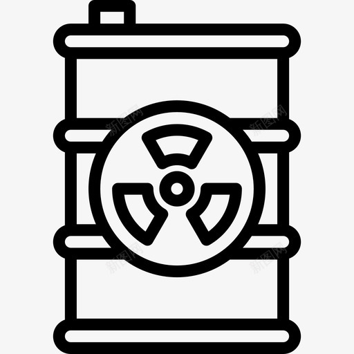 桶生态学186线性图标svg_新图网 https://ixintu.com 生态学 线性