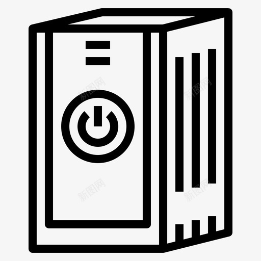 ups电源备份能源图标svg_新图网 https://ixintu.com ups电源 备份 技术 能源 计算机硬件