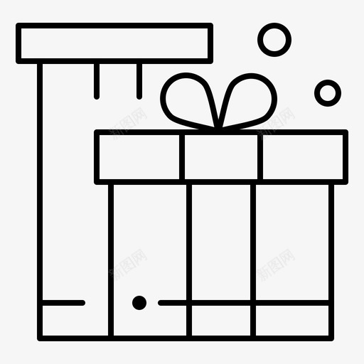 礼物盒子开斋节图标svg_新图网 https://ixintu.com 套餐 开斋节 盒子 礼物 购物