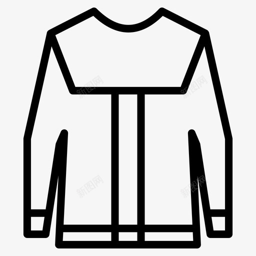 运动衫服服装运动服图标svg_新图网 https://ixintu.com 服装 衬衫 运动服 运动服装 运动线矢量图标集 运动衫服 运动配件