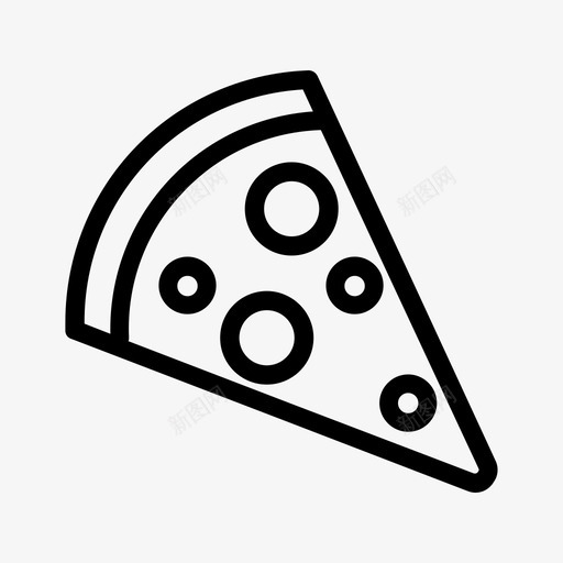 披萨食物佩皮罗尼图标svg_新图网 https://ixintu.com 佩皮 披萨 罗尼 食物