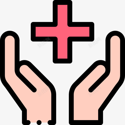 医疗保健药物23线性颜色图标svg_新图网 https://ixintu.com 医疗保健 线性颜色 药物23