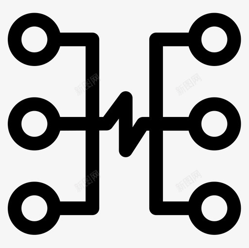网络gdpr18线性图标svg_新图网 https://ixintu.com gdpr 线性 网络