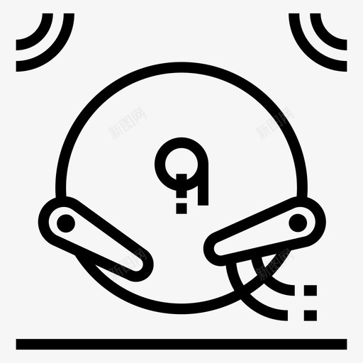 游戏弹球街机游戏闪避球图标svg_新图网 https://ixintu.com 游戏弹球 街机游戏 运动球 运动线矢量图标集 运动设备 闪避球