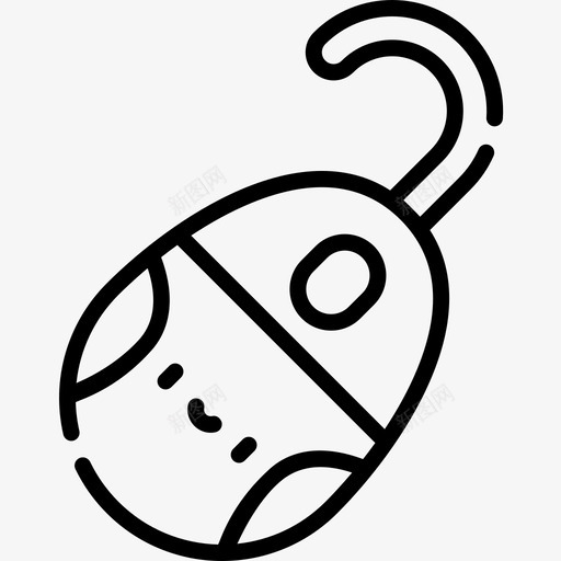 鼠标技术84线性图标svg_新图网 https://ixintu.com 技术84 线性 鼠标