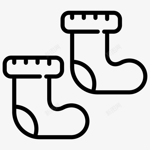 袜子宝贝孩子图标svg_新图网 https://ixintu.com 孩子 宝贝 袜子