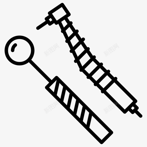 牙科工具牙医牙齿图标svg_新图网 https://ixintu.com 牙医 牙科工具 牙齿