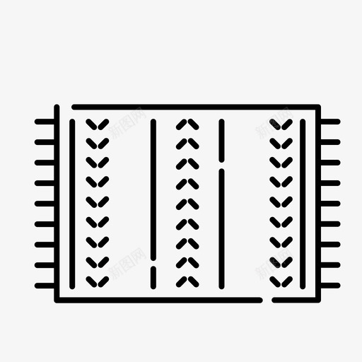 采购产品地板垫地板垫地毯图标svg_新图网 https://ixintu.com 产品 内部 地板 地毯 家装 房子 装饰 采购