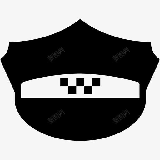 出租车司机帽出租车服务出租车司机图标svg_新图网 https://ixintu.com 出租车 司机 已满 服务