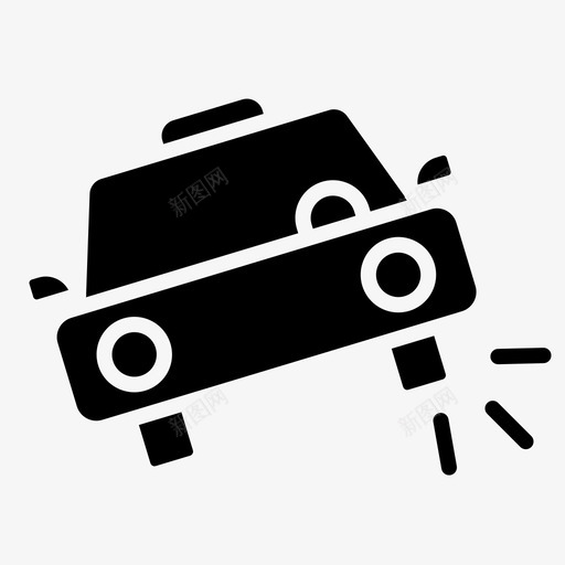 爆胎汽车维修33字形图标svg_新图网 https://ixintu.com 字形 汽车维修 爆胎 轮胎爆胎