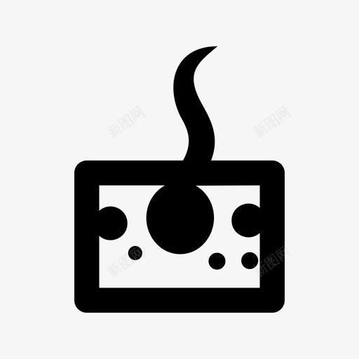 毛囊护理医疗图标svg_新图网 https://ixintu.com 医疗 卡通毛囊 护理 毛囊 皮肤