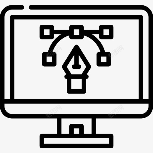 向量思维56线性图标svg_新图网 https://ixintu.com 向量 线性 设计思维56