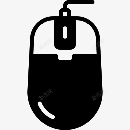 电脑鼠标鼠标指针图标svg_新图网 https://ixintu.com 卷轴 指针 电脑鼠标 鼠标