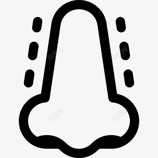 鼻子整形手术12线性图标svg_新图网 https://ixintu.com 手术 整形 线性 鼻子