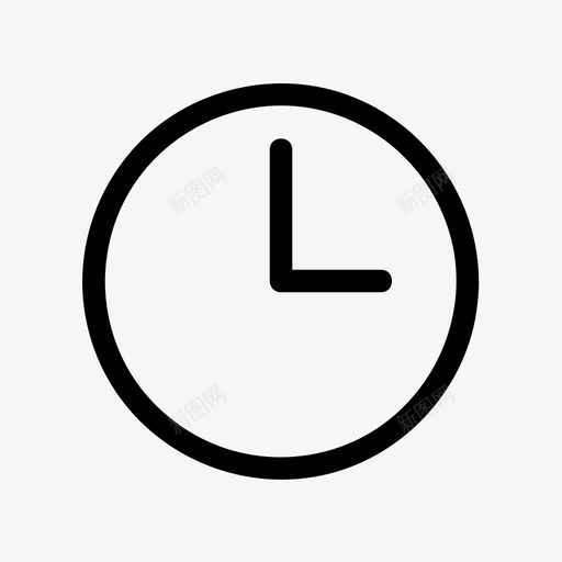 手表闹钟时钟图标svg_新图网 https://ixintu.com ui 小时 手表 时钟 时间 界面 闹钟