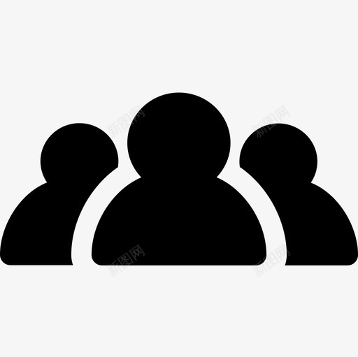 观众营销和增长8已满图标svg_新图网 https://ixintu.com 增长 已满 营销 观众