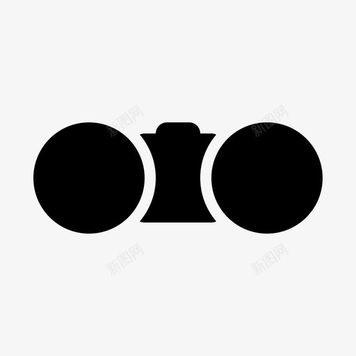 双筒望远镜看网站图标svg_新图网 https://ixintu.com 双筒望远镜 看 网站 网站库固体