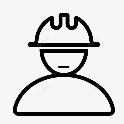 农民工管理svg_新图网 https://ixintu.com 农民工管理 line-worker