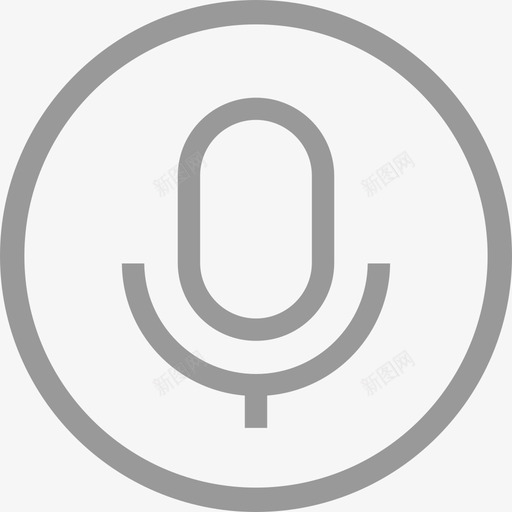 发语音_42x42svg_新图网 https://ixintu.com 发语音_42x42