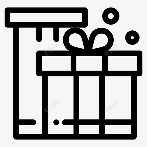 礼物盒子开斋节图标svg_新图网 https://ixintu.com 套餐 开斋节 盒子 礼物 购物