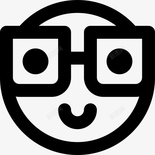 快乐情感6直系图标svg_新图网 https://ixintu.com 快乐 情感6 直系