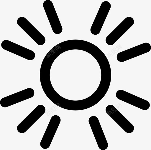 太阳光明阳光图标svg_新图网 https://ixintu.com 光明 夏天 太阳 阳光
