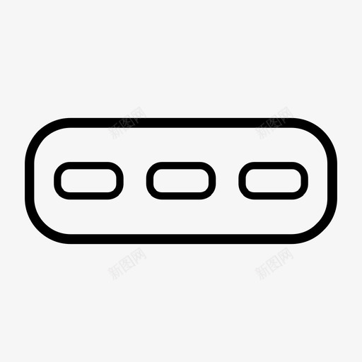更多简短继续图标svg_新图网 https://ixintu.com 更多 稍后 简短 继续 部件